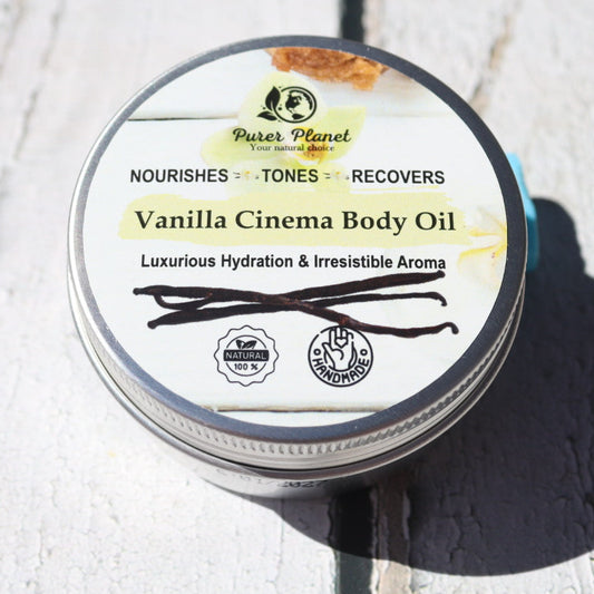 Vanilla cinema body oil